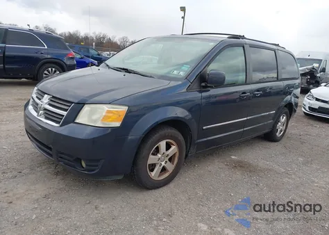 2009 Dodge Grand Caravan Sxt из США, поврежденный, VIN 2D8HN54129R515106